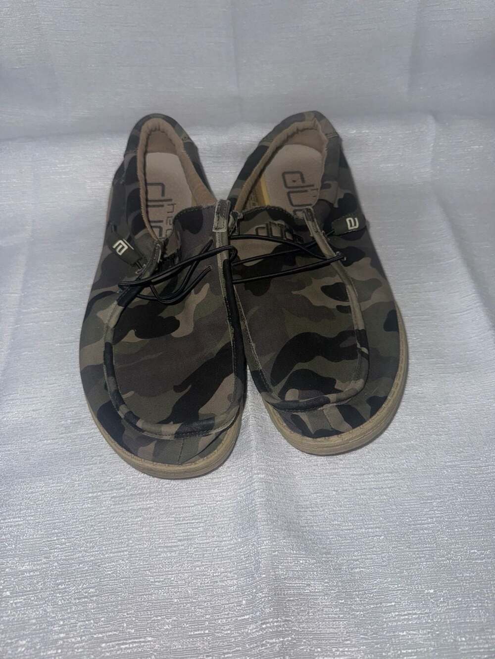 Hey Dude Wally Camo Slip-On Loafers Men's Size 7